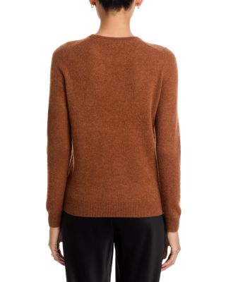 100% Cashmere Crewneck Sweater - Exclusive 