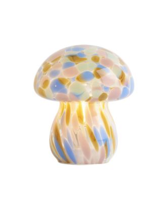 Humber - Portable Chubby Open Top Glass Mushroom Lamp