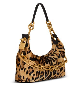 Sync Medium Leopard Print Leather Bag