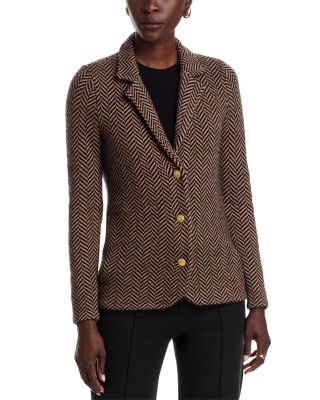 100% Cashmere Notch Lapel Blazer - Exclusive