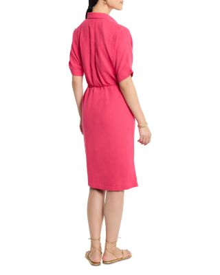 Rumba Linen Blend Belted Dress