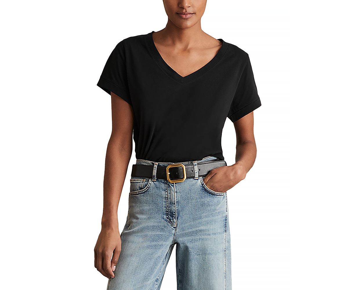 Reiss Luna V Neck Tee