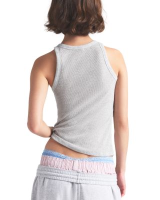 Sheer Cotton Tank Top