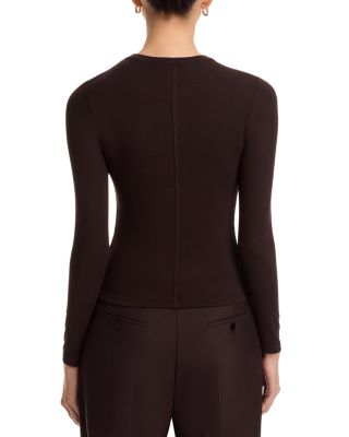 The Long Sleeve Rib Tee