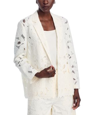 BOSS - Jonara Lace Single Button Blazer