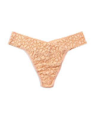 Leopard Lace Original Rise Thong
