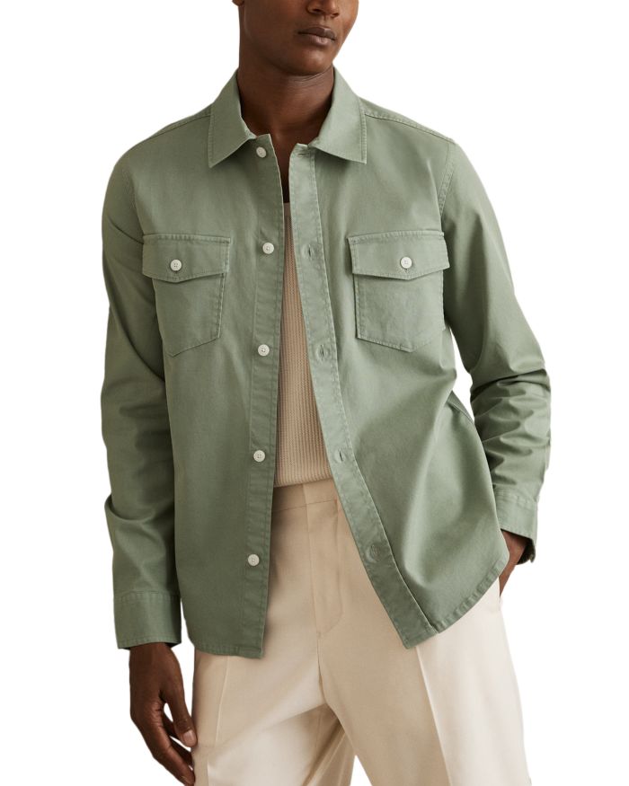 Twill Twin Pocket Oversized Shirt
