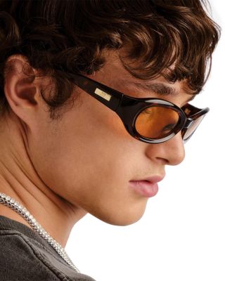 Nightcrawler Oval Sunglasses, 55mm