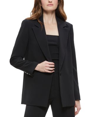 Denny Notch Collar Boyfriend Blazer