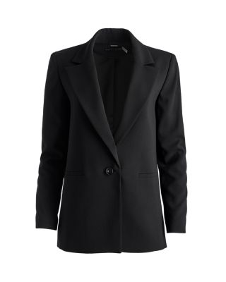 Denny Notch Collar Boyfriend Blazer