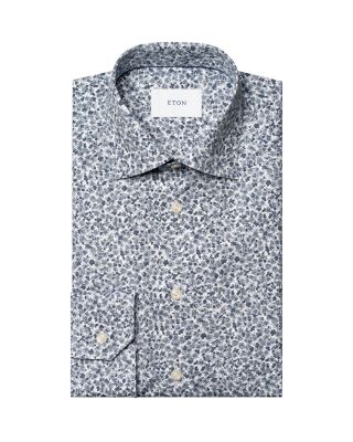 Slim Fit Floral Print Shirt
