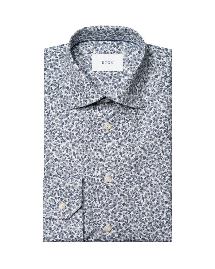 Slim Fit Floral Print Shirt