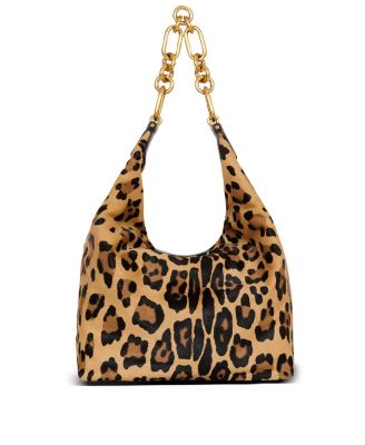  Sync Hobo leopard print leather bag