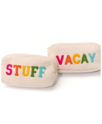  Girls' Sherpa Cosmetic Bag - Little Kid, Big Kid