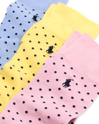 Dot Crew Socks, Pack of 3