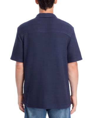 Lagos Short Sleeve Textured Camp Shirt
