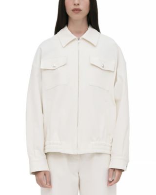 Zip Front Shirt Jacket