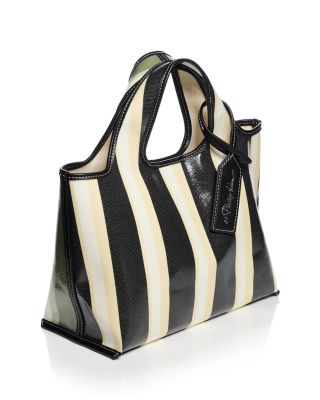 Dual Stripe Mini Market Tote