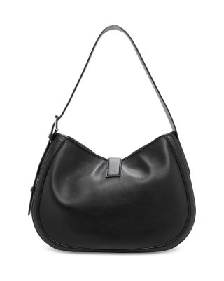 T-Bar Leather Shoulder Bag