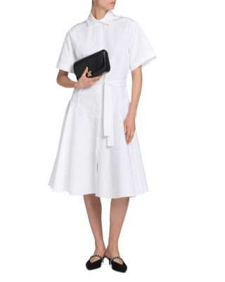 Skull Flower Leather Crossbody