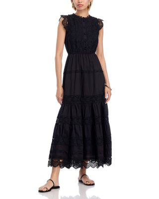 Cotton Lace Maxi Dress - Exclusive