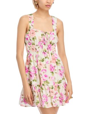 Rose Poplin Mini Dress - Exclusive