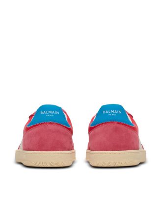  Men's Swan Suede and Nylon Trainers