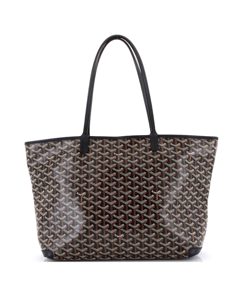 Pre-Owned Goyard Mm Artois Tote Coated Canvas