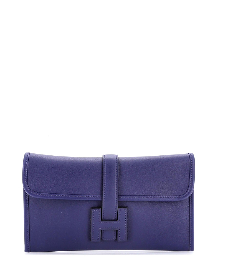 PRE-OWNED HERMES PRE-OWNED HERMES JIGE DUO CLUTCH SWIFT