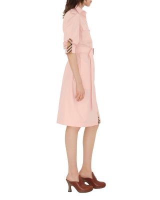 Cotton Poplin Shirt Dress