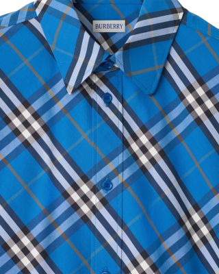 M Robert Regular Fit Short Sleeve Check Shirt 