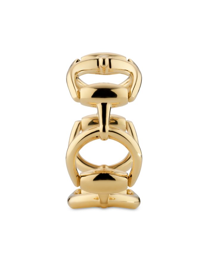 18K Yellow Gold Horsebit Ring