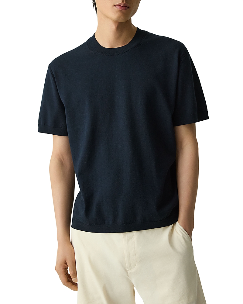 Theory Relaxed Crewneck Tee In Cotton Light Twist