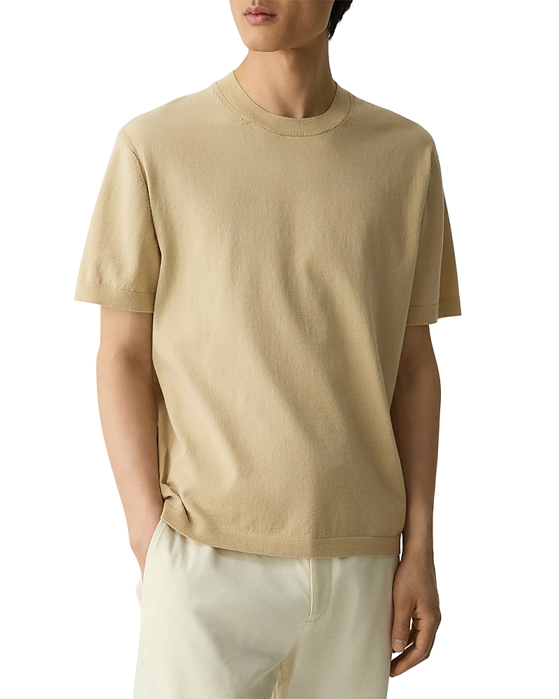 Theory Relaxed Crewneck Tee In Cotton Light Twist