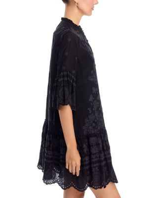 Gracie Embroidered Eyelet Dress