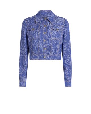 Printed Denim Jacket 