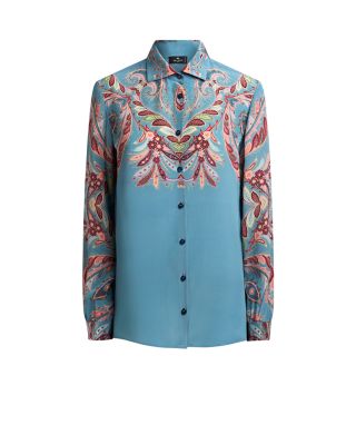 Printed Silk Shirt