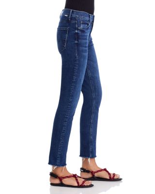 The Dazzler Mid Rise Ankle Straight Jeans in Fancy Meeting You Here