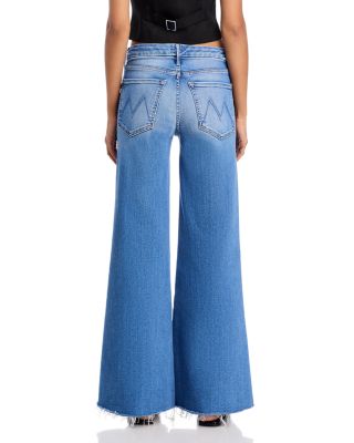 The Roller High Rise Wide Leg Jeans in Riding the Cliffside