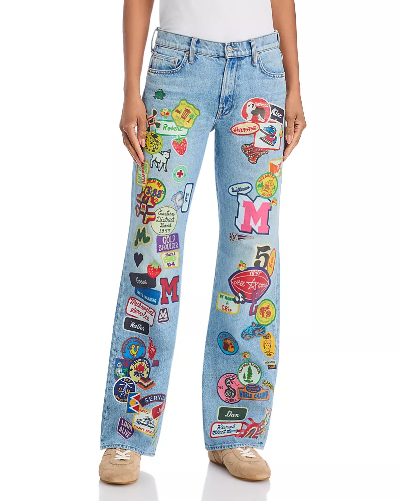 Mother The Bookie Sneak Jeans in Scout It Out