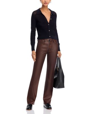 The Insider Sneak High Rise Jeans in Just A Scratch