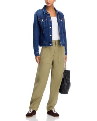 The Fangirl Fatigue Flood Jeans in Sir Yes Sir Dried Herb