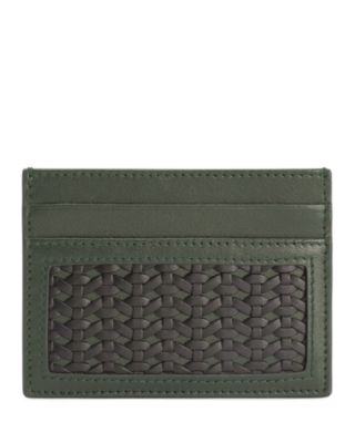 Braided Leather Cardholder