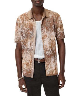 Demonte Regular Fit Short Sleeve Linen Shirt