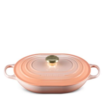 3.75 Qt Cast Iron Oval Casserole & Lid