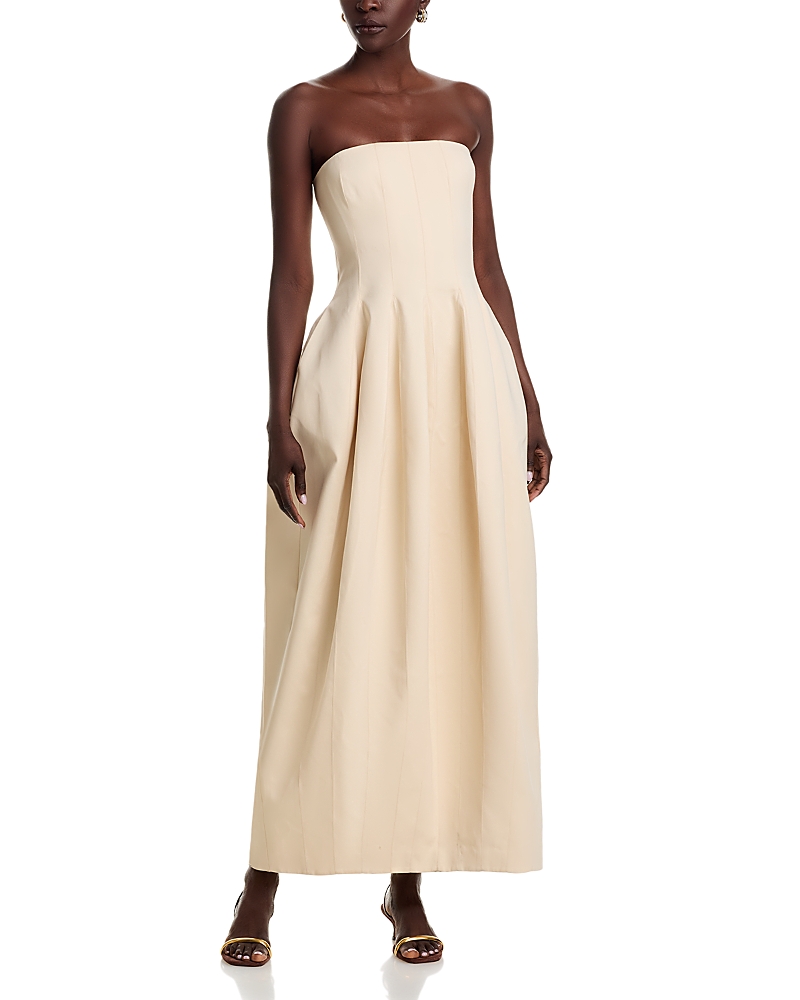 Bcbgmaxazria Solid Structured Gown