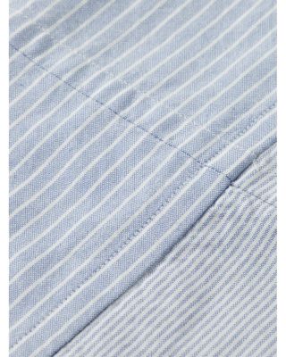 Patchwork Relaxed Fit Oxford Shirt 