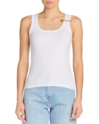 Logo Sleeveless Top