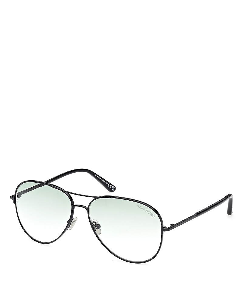 Tom Ford Clark 59mm Gradient Pilot Sunglasses