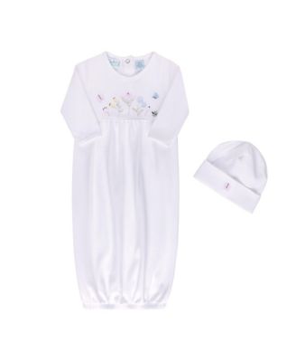 Feltman Brothers - Unisex Vehicle Embroidered Cotton Gown with Hat